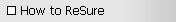 How to ReSure