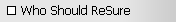 Who Should ReSure